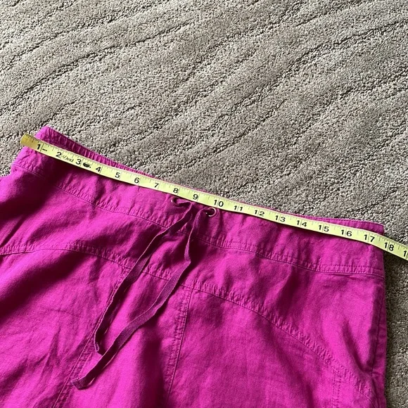 Athleta Aline daydream 100% linen drawstring mini skirt - Picture 5 of 10